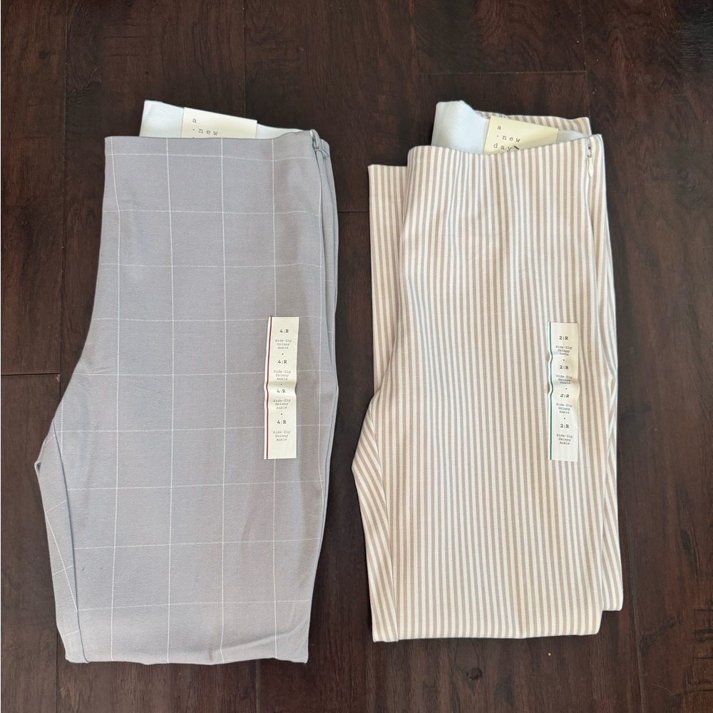 a new day Women's Jeans - Gray and Cream